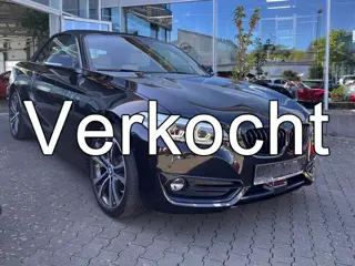 BMW 2 Serie Cabrio 220iA SPORTLINE ** ADAPT. LED, BEIGE LEDER, NAVI PROF, CAMERA, 18-inch LMV ** UNF
