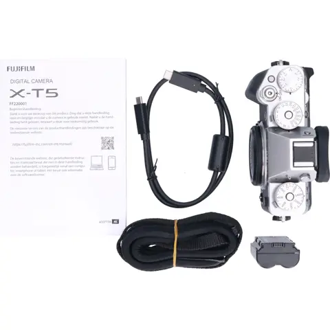 Tweedehands Fujifilm X-T5 Body Silver CM6828