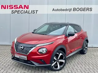 Nissan Juke 1.6 Hybrid Tekna Automaat Navigatie ( via Apple Carplay ), Leder, 19"Lm, LED, Climate Co