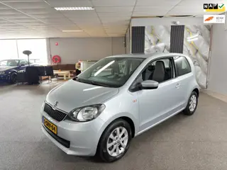 Skoda Citigo 1.0 Greentech Apk Nieuw,Airco,Cruise,Navi,Bluetooth,N.A.P,Lm velgen,2 sleutels+Boekjes!