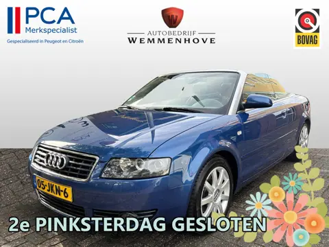 Audi A4 Cabriolet 3.0 V6 quattro Leer/Automaat/Navi/ECC/Alu wielen/windscherm/Zeer nette auto