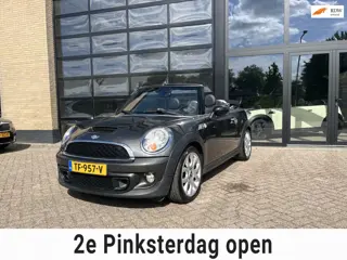 Mini Mini Cabrio 1.6 Cooper S Chili, Leer, Navi , 184 pk !