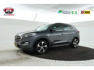 Hyundai Tucson 1.6 T-GDi Premium 4WD leder, climate, stoelverw. en koeling etc.