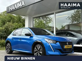 Peugeot e-208 EV GT 350 50 kWh | Panorama | Dodehoekdetectie | Navigatie | Full LED | Stoelverwarmin