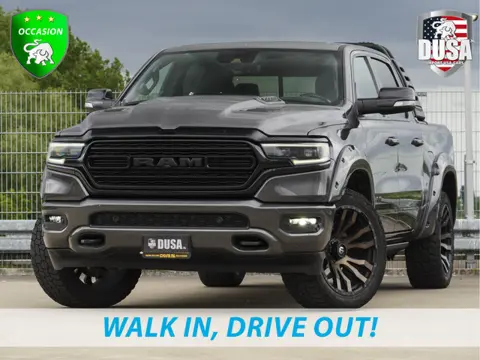 Dodge Ram 1500 5.7 V8 4x4 Crew Cab Limited Split Tailgate | RAMBAR | Back Flip | Fenders | 22 inch F