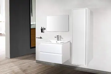 Badmeubel Sally 100cm - Incl keramische wastafel - MAT WIT