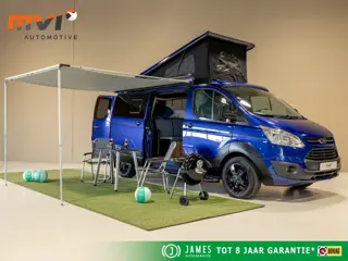 Ford TRANSIT CUSTOM / 131pk / Amigo / Half leder / Trekhaak / Zonnepaneel