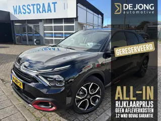 Citroen Ë-C4 Feel Pack 50 kWh / ALL-IN RIJKLAARPRIJS /Adaptieve cruise controle/Stuurverwarming/Navi