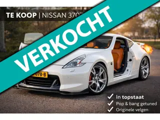 Nissan 370Z 3.7 V6 parelmoer, nieuwstaat! supersound uitlaten!