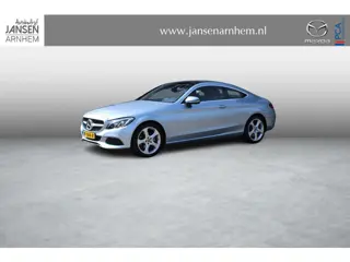 Mercedes-Benz C-klasse Coupé 180 Premium , Automaat, Rood Leder, Camera, Schuif/Kanteldak, Cruise, N
