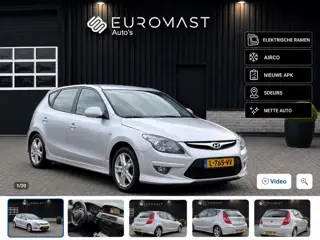 Hyundai I30 1.4i i-Drive Airco Elektrische Ramen 5d Nieuwe Apk