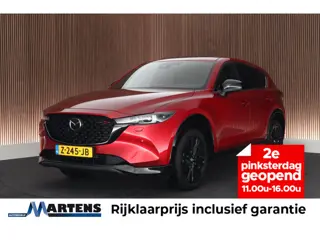 Mazda CX-5 2.5 194pk Homura Trekhaak Schuifdak Leder 360-Camera Bose Keyless Stoelverwarming
