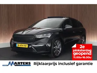 Skoda Enyaq iV 60 180pk Sportline SOH 89% Panoramadak Trekhaak Camera Navigatie