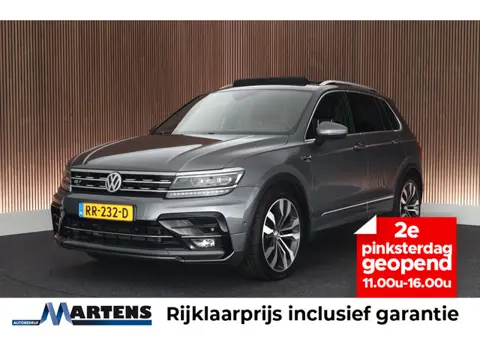 Volkswagen Tiguan 1.4 TSI ACT 150pk DSG R-Line Highline Trekhaak Camera Leder Keyless Virtual Cockpi
