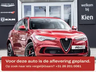 Alfa Romeo Stelvio 2.9 V6 AWD Quadrifoglio | Harman/Kardon | Seats Pack | Adaptive cruise control |
