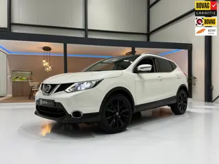Nissan Qashqai 1.2 Tekna 360° Cam NAP Trekhaak Pdc Pano Navi leder Led stoelverw.