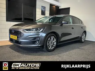 FORD FOCUS 1.0 EBH TITANIUM l NAP l 125PK l LED l CARPLAY l PDC l GROOT SCHERM l 