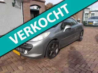 Peugeot 207 CC 1.6 HDiF cabrio bj 2008 diesel apk 5-2026