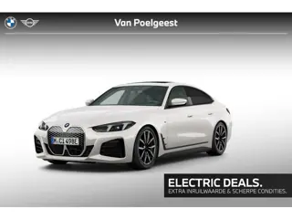 BMW i4 eDrive40 M Sport Edition M Sportpakket / Comfort Pack / Getinte Ramen / 19" LM Velgen / Schui