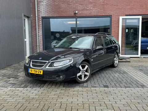 Saab 9-5 Estate 1.9 TiD Business | 12-2026 APK | AUTM | Leer | Trekhaak | Stoel Verwarming |