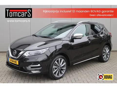 Nissan QASHQAI 1.3DIG-T 160PK Automaat Tekna + Trekhaak/Panoramadak/Leder/Winterpack/Memory-stoel