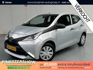 Toyota Aygo 1.0 VVT-i x-now