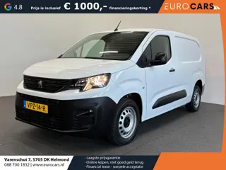 Peugeot Partner 1.5 BlueHDI Premium Long Navigatie Apple Carplay Android Auto Parkeersensoren achter