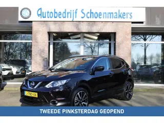 Nissan Qashqai 1.2 Tekna CARPLAY STOELVERW. 360-CAMERA DAB HALFLEER 19"LMV NAVI CRUISE 2xPDC CLIMA E