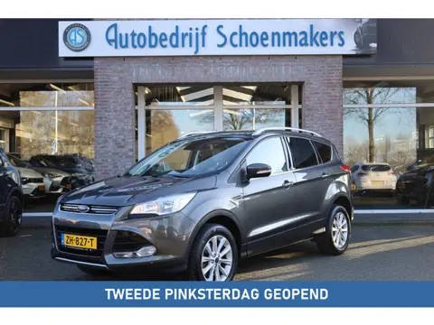 Ford Kuga 1.5 Titanium 4WD TREKHAAK STOEL/RUITVERW. LEER NAVI CRUISE CLIMA BT-TELEFOONVERB. 2XPDC LM