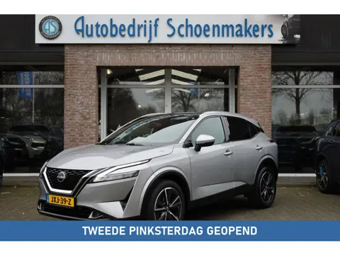 Nissan Qashqai 1.3 MHEV Xtronic Tekna Plus PANO HUD MASSAGE MEMORY CARPLAY 360-CAM LEER STOEL/STUUR/