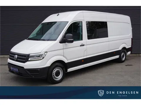 Volkswagen Crafter 180pk L4H3/L3H2 Facelift Dubbele cabine Trekhaak Digitaal Dashboard LED Airco Cam