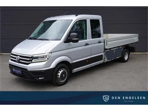 Volkswagen Crafter 180pk Automaat Dubbellucht Open laadbak LED Trekhaak Dubbele cabine Cruise contro