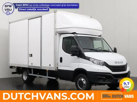 Iveco Daily 35C16 Bakwagen+Laadklep | 3500 Kg Trekhaak | Bakhoogte 2,37 Meter | Zijdeur | Dakspoiler