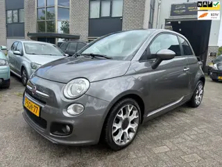 Fiat 500 0.9 TwinAir 500S Automaat Airco Leder