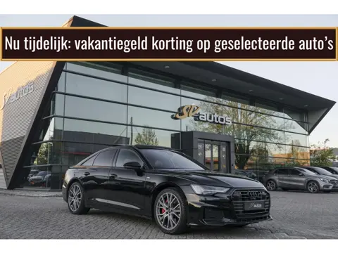 Audi A6 Limousine 55 TFSIe Competion 367pk Quattro Panoramadak 4-wielbesturing Nachtzicht B&O audio 