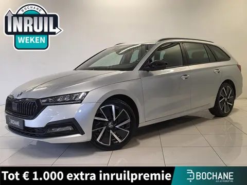 Skoda Octavia Combi 1.0 e-TSI Sport Business | Navigatie | Carplay | Elektrische Achterklep |