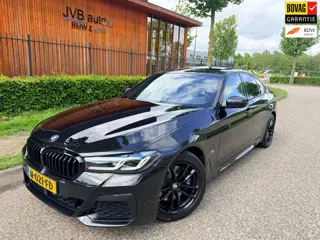 BMW 5-serie 530i M-sport, nappa comfort, glasdak, trekhaak, laser