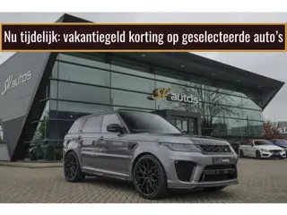 Land Rover Range Rover Sport P575 SVR 575pk Panoramadak *BTW* Carbon pakket Head-up Softclose 24" LM