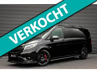 Mercedes-Benz Vito 119CDI 190PK LANG JB-EDITION FULL BLACK / AMG / SPOILER / VERLAGINGSVEREN / NAVIG