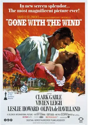 GONE WITH THE WIND filmposter.