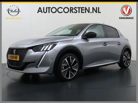 Peugeot e-208 EV GT 350 50 kWh SOH 89% Adap.Cruise 3D-Navi Stoelverwarming 360°Camera Apple Carplay 