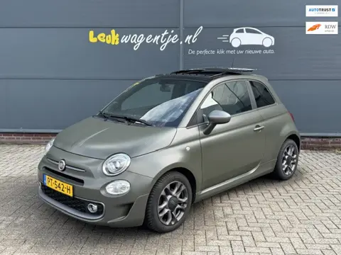 Fiat 500 0.9 TwinAir Turbo Sport *schuifdak *navi *matgroen