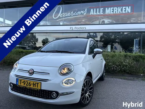 Fiat 500C 1.0 Hybrid Dolcevita Cabrio Airco - Open dak - Navigatiesysteem - parkeersensoren achter -