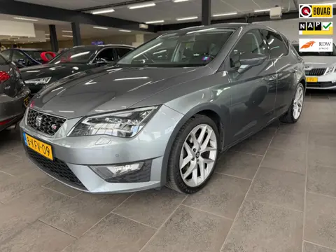 Seat Leon 1.4 TSI FR half leer led navigatie clima cruise controle lm-velgen elektrische pakket park