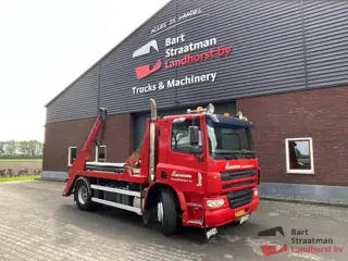 DAF CF 75.250 4x2 handgeschakeld, met portaalarm containersysteem. BS2050