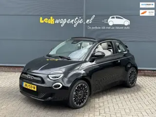 Fiat 500 C e La Prima 42 kWh Cabrio *leder *camera *17 inch