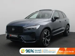 Volvo XC60 2.0 T6 Plug-in hybrid AWD Plus Black Edition 350PK Panoramadak, Trekhaak, 22" LM Velgen, 