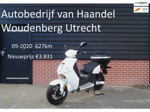 E-Max Bromscooter Elektrische scooter 140-150 actieradius V120LD+ 09-2020 627km Duitse top kwaliteit