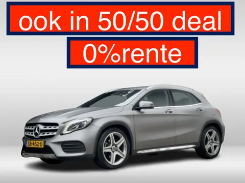 Mercedes-Benz GLA 180 AMG-LINE AUT7 LEDER 19 INCH-LMV NAVI PDC CAMERA STOELVERW ETC