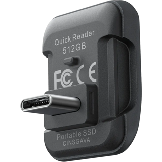 Insta360 Quick Reader 512GB Portable SSD